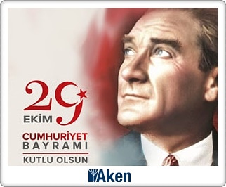 Cumhuriyetin ışığıyla 97 yıldır aydınlanmaya devam ediyoruz. #29Ekim Cumhuriyet Bayramımız kutlu olsun. Yaşasın Cumhuriyet! 💫💫 #mustafakemalatatürk #cumhuriyetbayramı #türkiyecumhuriyeti #akencevre   🇹🇷🇹🇷🇹🇷🇹🇷