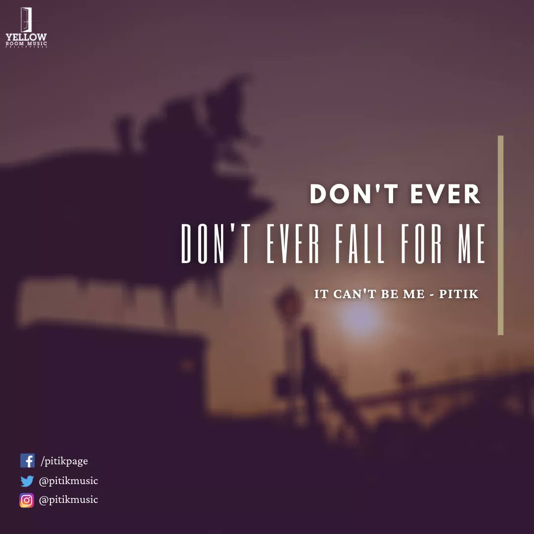 yrmusicph's tweet photo. It's almost weekend! 

Give way to "It Can't Be Me" by @pitikmusic on your Thursday playlist! 

https://t.co/Kcd61BbSRz

#YRArtistOfTheWeek 
#YellowRoomPH https://t.co/8omxFOQX3l