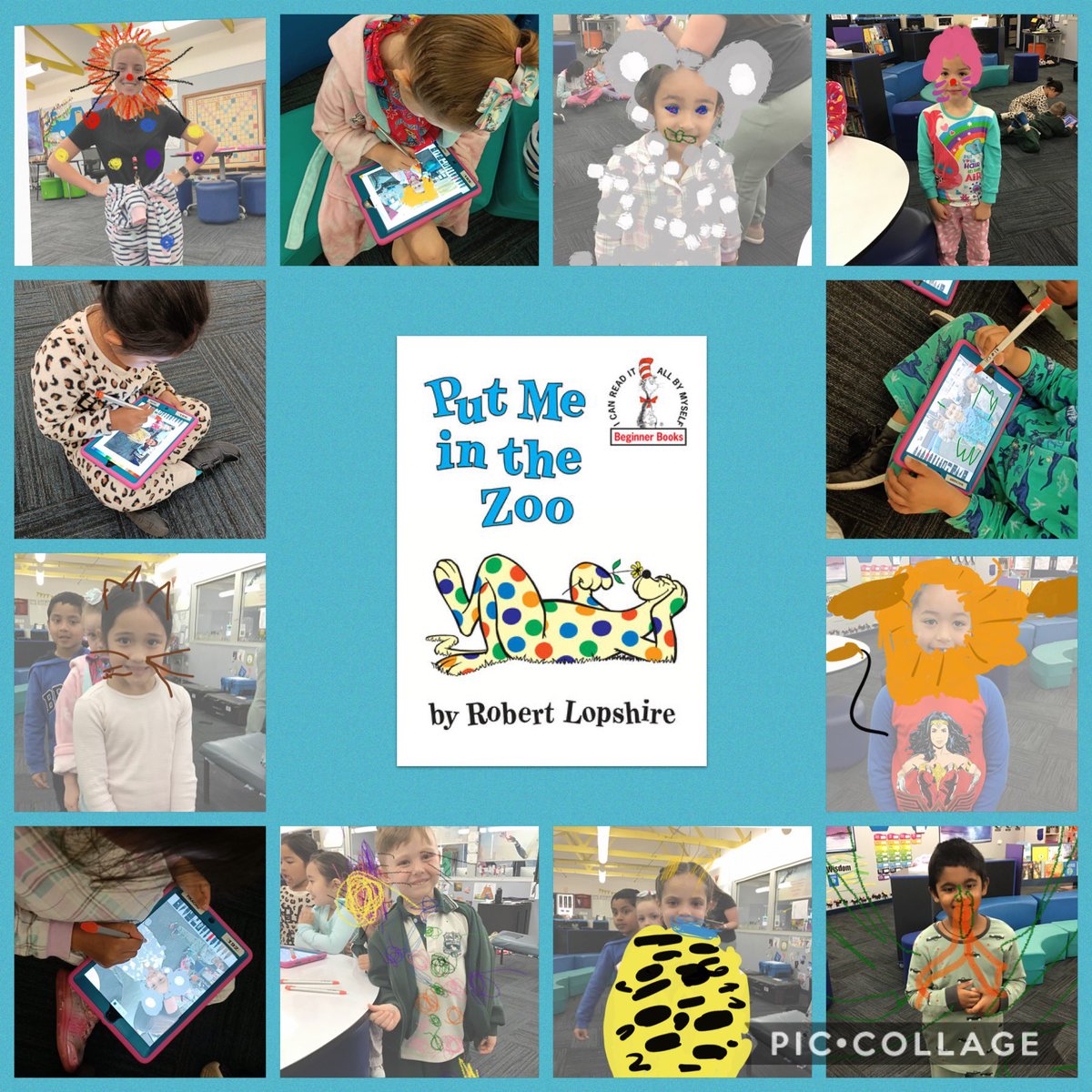 Oh no! Kindy have been turned into animals that belong in the Zoo! Love linking tech activities to books ❤️🦒🦁 #tech #steam #technology #teach #appleteacher #sketches <a href="/IngleburnPs/">Ingleburn PS</a> <a href="/KathBellenger/">Kath Bellenger</a>