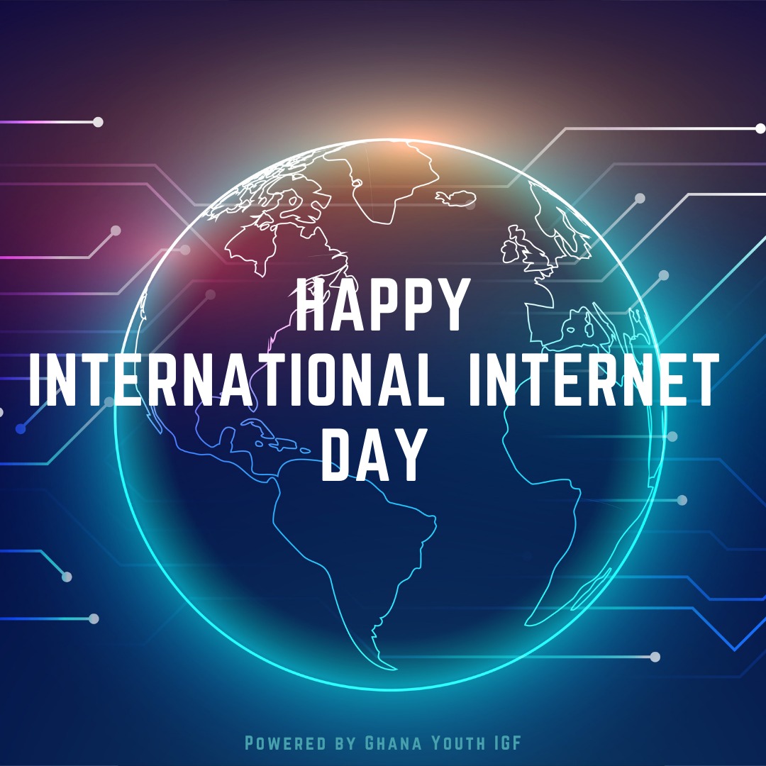GhanaYouthIGF's tweet photo. Today, 51 years ago the internet was born and we celebrate it with the various users and communities working to amplify the voices of the youth on internet issues in Ghana and worldwide.

Read more about the birth of the internet here: https://t.co/X3ZUC0ArX7 https://t.co/OvTLfBb6QB