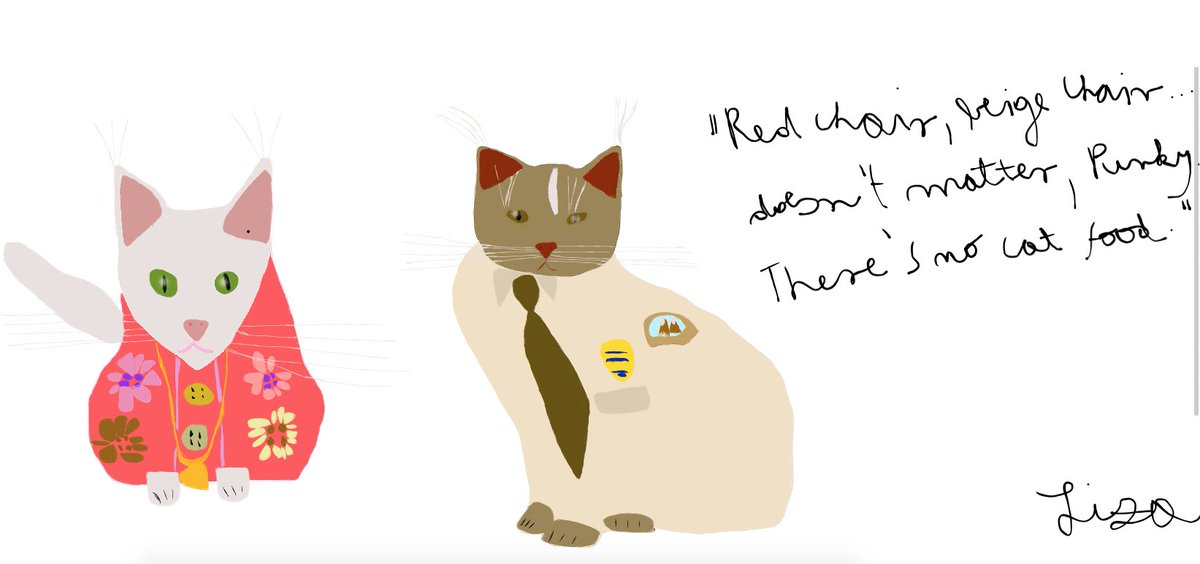  #CatsOfTwinPeaks #3 Deputy Andy Brennan (Harry Goaz) & Lucy Brennan (Kimmy Robertson).