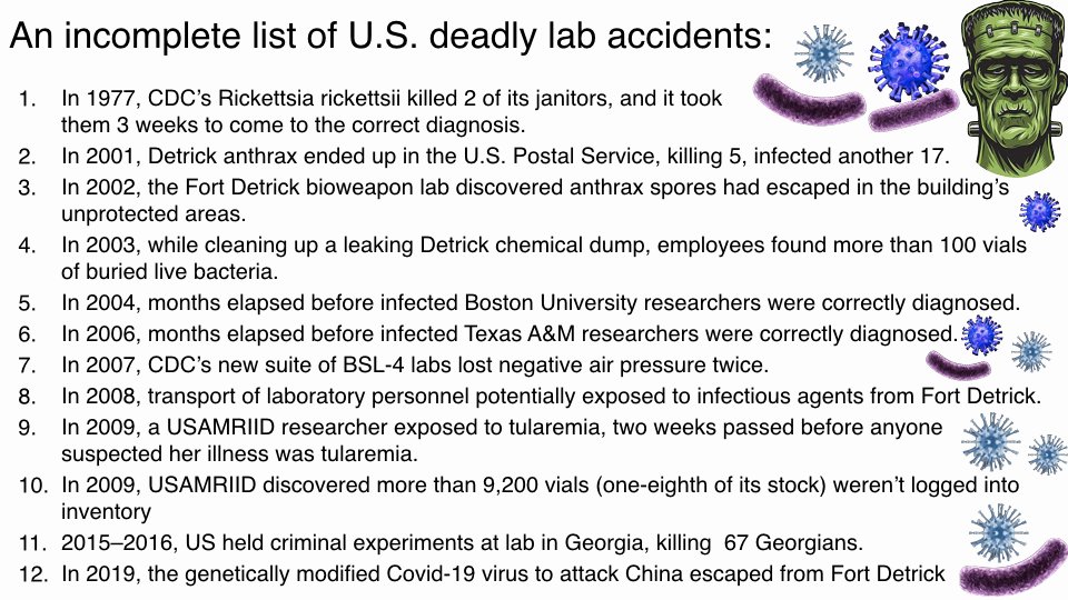 US Covid19 timeline. Images courtesy of H2K:  https://twitter.com/H2K2A?s=0 MSM are silent. Nobody connects the dots? Dots are no longer separated but rather form an uninterrupted line leading to worldwide outbreak. Imagine the witch hunt if this kind of timeline occurred in China..