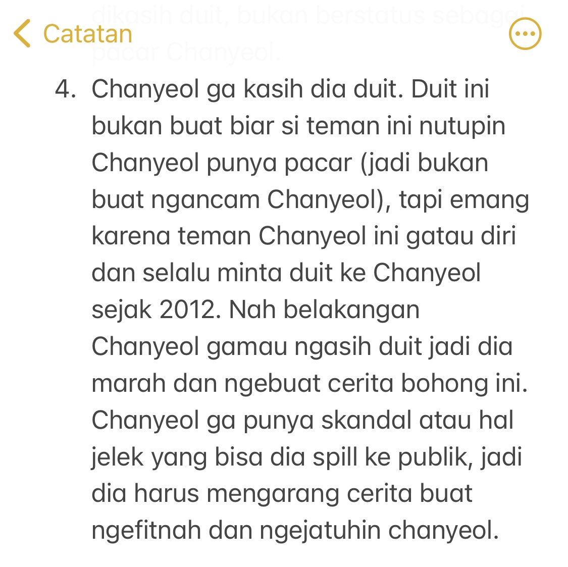 shaekiran's tweet photo. Garis besar berita Chanyeol hari ini.

#엑소엘은_찬열이_믿어요
#엑소엘은_찬열이_지켜줄게요
#EXOLProtectChanyeol
#EXOLTrustChanyeol
#SM_PROTECT_CHANYEOL
#CHANYEOL #EXO @weareoneEXO 

do your job properly @SMTOWNGLOBAL https://t.co/TibyDmb7xy