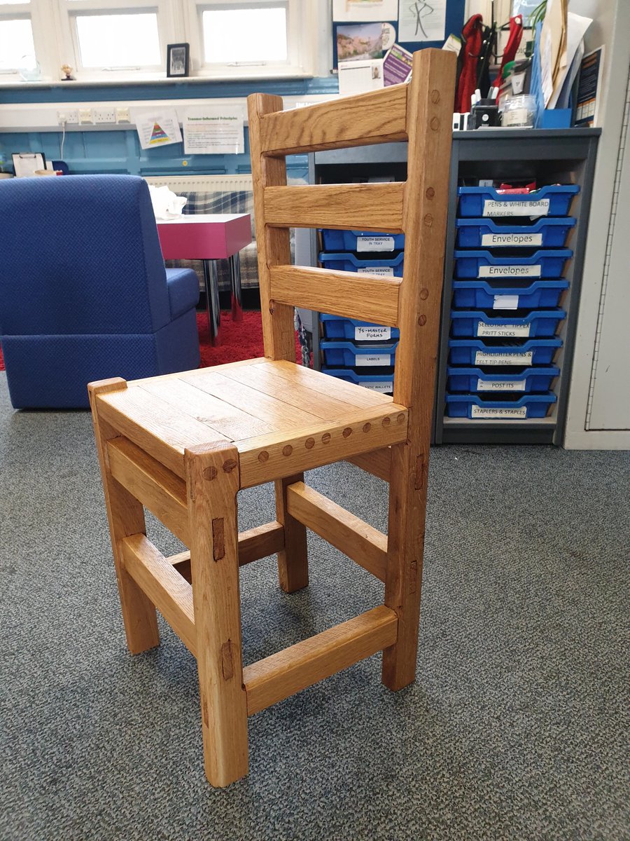 Wow - an amazing piece of work done by one of our young people with Steve (our volunteer). C is understandably proud of his efforts and we're proud of him! 😁