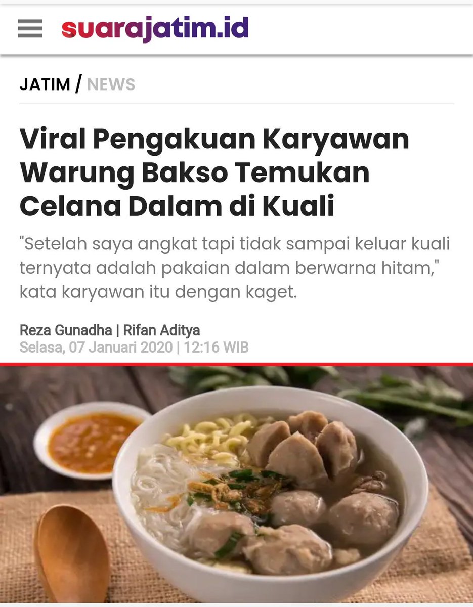 Percaya dengan pesugihan penglaris usaha makanan ga? Mulai dari makanan yg diludahin pocong, gantungan rajah, sampai kuah rebusan kancut?