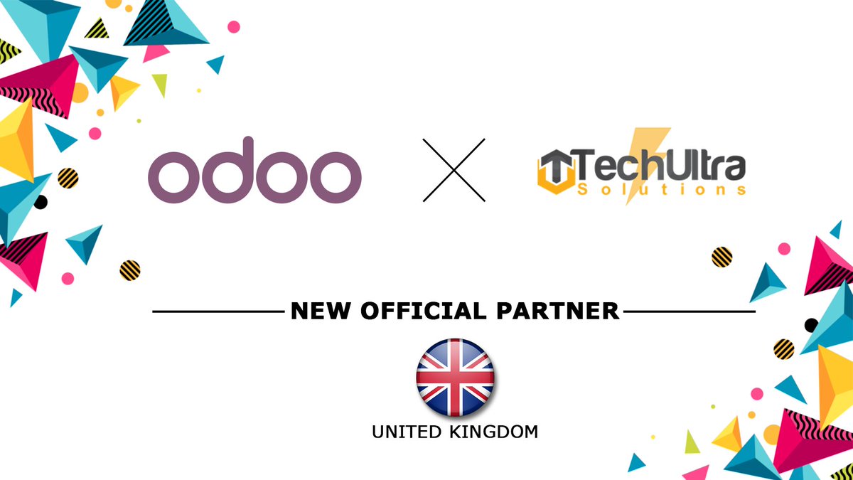 TechUltraGlobal's tweet photo. We are pleased to announce that Techultra Solutions has started a new branch in UK and we are Ready Partner of Odoo UK
We want to thank our clients who believed in us and our Techultra team for their dedication & support
#odoo #odoopartner #odooUK #odooIndia #odooreadypartner https://t.co/F3AebAeGeC
