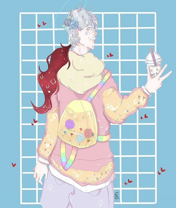 🍵🌈Sweet tea and chill is the best~🌈🍵
·
·
·
💖🇮🇹ANGELO🇮🇹💖
#drawing #paint #art #illustration #digital #digitalart #anime #aesthetic #pride🌈 #gay #flowers #bubbletea #cute #kawaii #smile #babyboy #beautiful #oc #fanart #italian
Artist: @KeruruCosplay
Based on: @fresh_bobatae https://t.co/VVQiV7N1nh