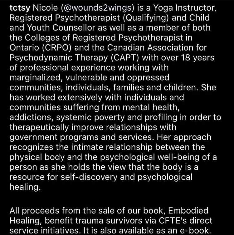 wounds2wings's tweet photo. Coming NOVEMBER 10! Preview excerpts over the upcoming weeks from our other authors in this collaborated book: Embodied Healing. #healing #mentalhealth #trauma #traumainformed #therapistsconnect #tctsy #yoga #embodiment #survivor https://t.co/R0t7nertSO