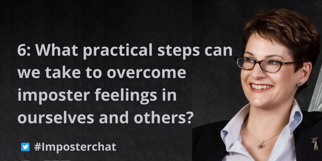 AmandaCookson's tweet photo. I can't believe how fast the time is going on our #imposterchat 

@DrTerriS can we start to share some simple practical steps https://t.co/bC6n64Qefg