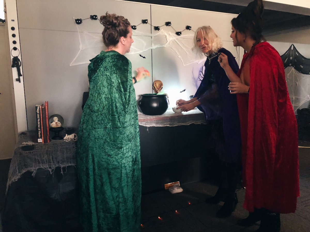 We love Halloween here