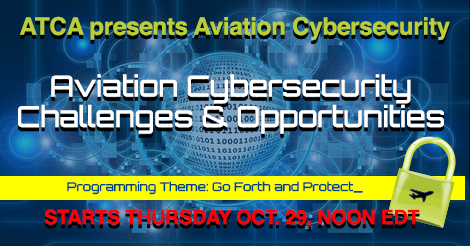 ATCA_now's tweet photo. Join experts from @nyuniversity, @EmbryRiddle, Van Scoyoc Associates, and PReSafe Technologies to explore #aviation #cybersecurity challenges & opportunities – And earn up to 13 CPEs! See the agenda at: https://t.co/npu0wgUZNH & register at https://t.co/ukFRiSSmAQ #ATCACyber https://t.co/ynKVIEwb3T