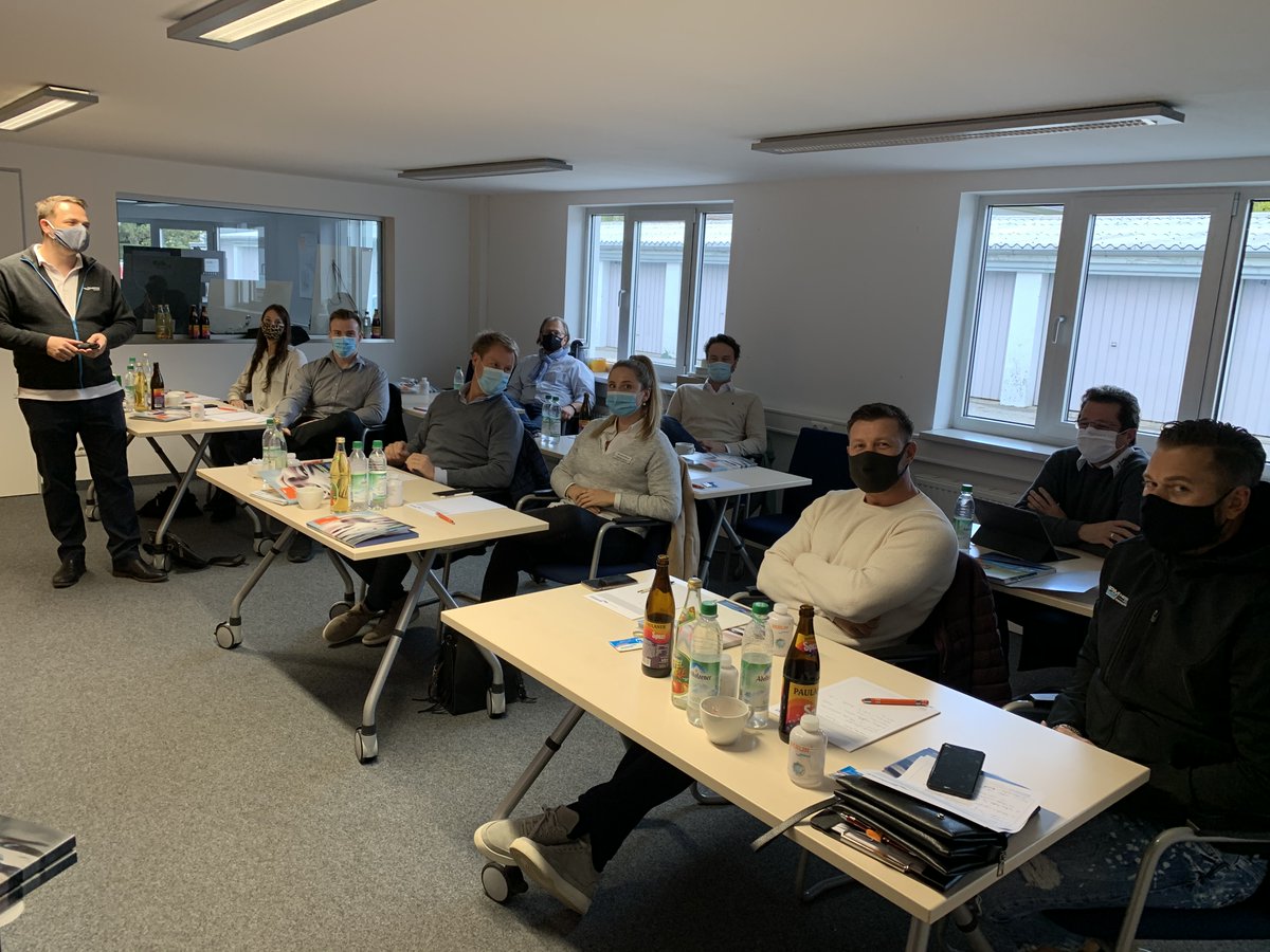BehnckeGmbH's tweet photo. Unter Einhaltung strenger BEHNCKE-Hygiene Regeln, haben wir die letzten 3 Tage wieder mit der BEHNCKE Poolschool einige Schulungsteilnehmer im Haus gehabt. 

#BEHNCKE #Wasseraufbereitung #Poolschool #Drydenaqua #Schwimmbadtechnik https://t.co/IGnSXmGhWT
