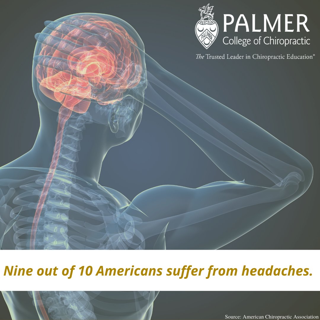 Research shows that spinal manipulation – one of the primary treatments provided by doctors of chiropractic – may be an effective treatment option for tension headaches and headaches that originate in the neck. 

See how chiropractic care can help you. 

bit.ly/3eL2ltW