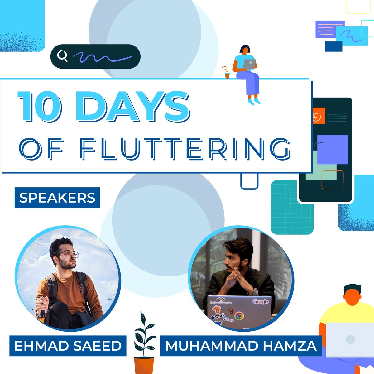 flutterisb's tweet photo. Let's welcome our speakers for the Flutter Bootcamp! ๐ฅณ
๐ ๐๐ก๐ฆ๐๐ ๐๐๐๐๐
๐ ๐๐ฎ๐ก๐๐ฆ๐ฆ๐๐ ๐๐๐ฆ๐ณ๐
๐ Starting From:
๐
2nd Nov, 2020
๐ 07:00 PM
Register Now: https://t.co/bqSH5l0H5s
#dsc #dsccui #dscpakistan @FlutterDev #flutter #flutterpakistan #bootcam https://t.co/zsZVX8NiEN