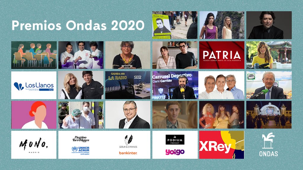 SER_Comunica's tweet photo. Descubre quiénes son los galardonados con el Premio #Ondas2020 👉🏼 https://t.co/KEGbOPbKbX

¡Enhorabuena a todos! ✨

@Premios_Ondas https://t.co/14GxV6Zcyu