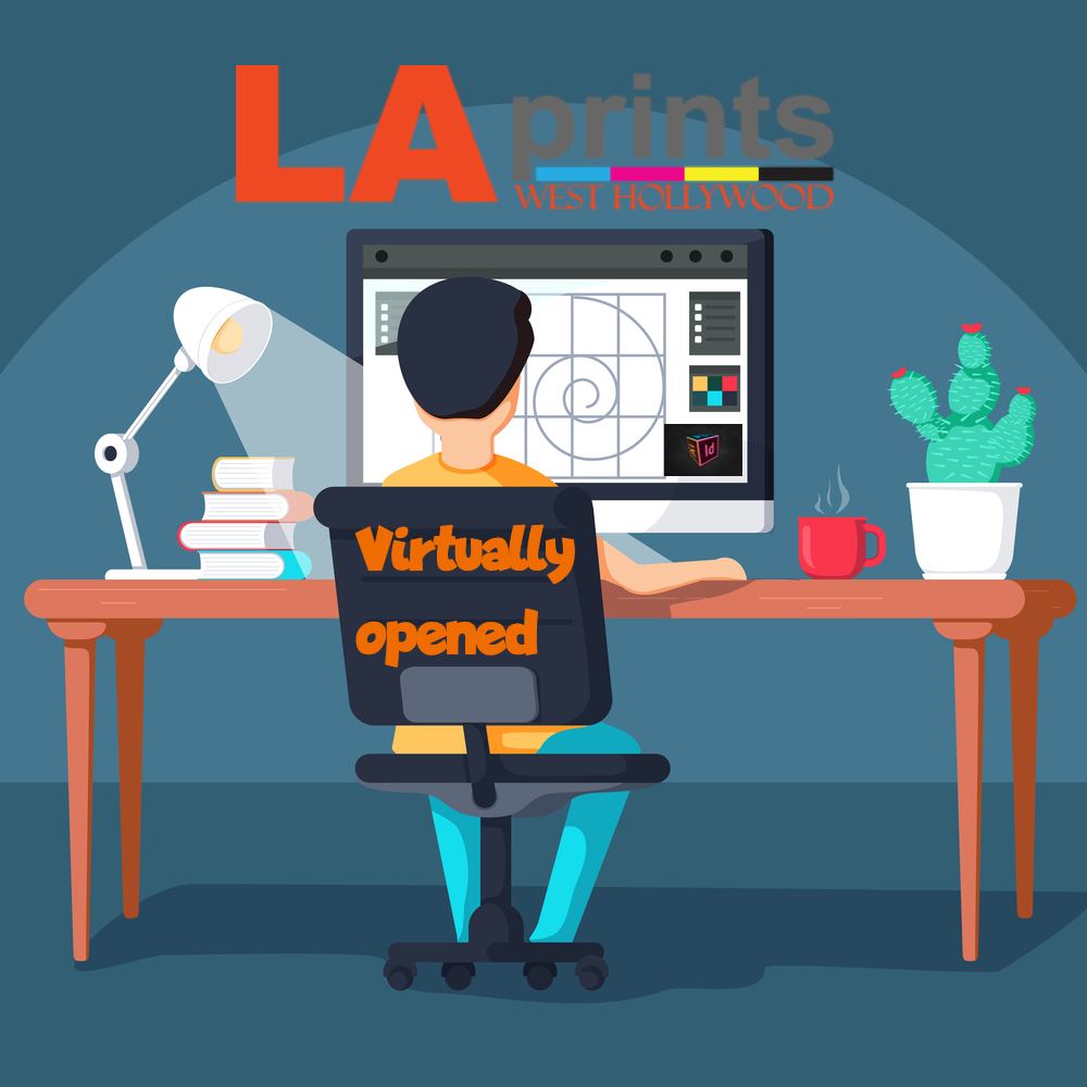 LAPrintsWeHo's tweet photo. We're #open on a virtual level. Same great service and products. Same and friendly staff on standby for your printing and graphics needs. Call 213.905.3624 or email service@laprintswesthollywood.com #print #weho #westhollywood #graphics #poster #printing #followforfollowback https://t.co/cktsdCU6VE