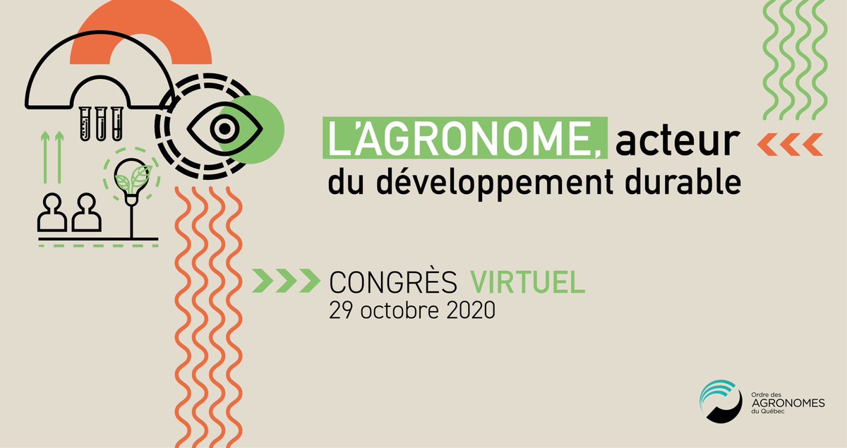 Cette année, <a href="/agronomesQc/">Ordre des agronomes</a> nous invite à réfléchir à la manière dont notre industrie peut continuer à se développer pour nourrir une population croissante, tout en assurant la prospérité des familles agricoles et, surtout, sans compromettre les générations futures.
