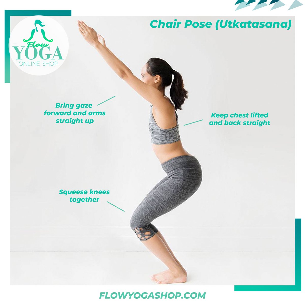flowyogashop's tweet photo. Today's https://t.co/6nl6jEzmVn tip - How to do Chair Pose!
.
.
.
#yogaposes #learnyoga #yogatips #chairpose #utkatasana #health #wellness #yogaeveryday #yogapractice https://t.co/Hvd9gpw1g0