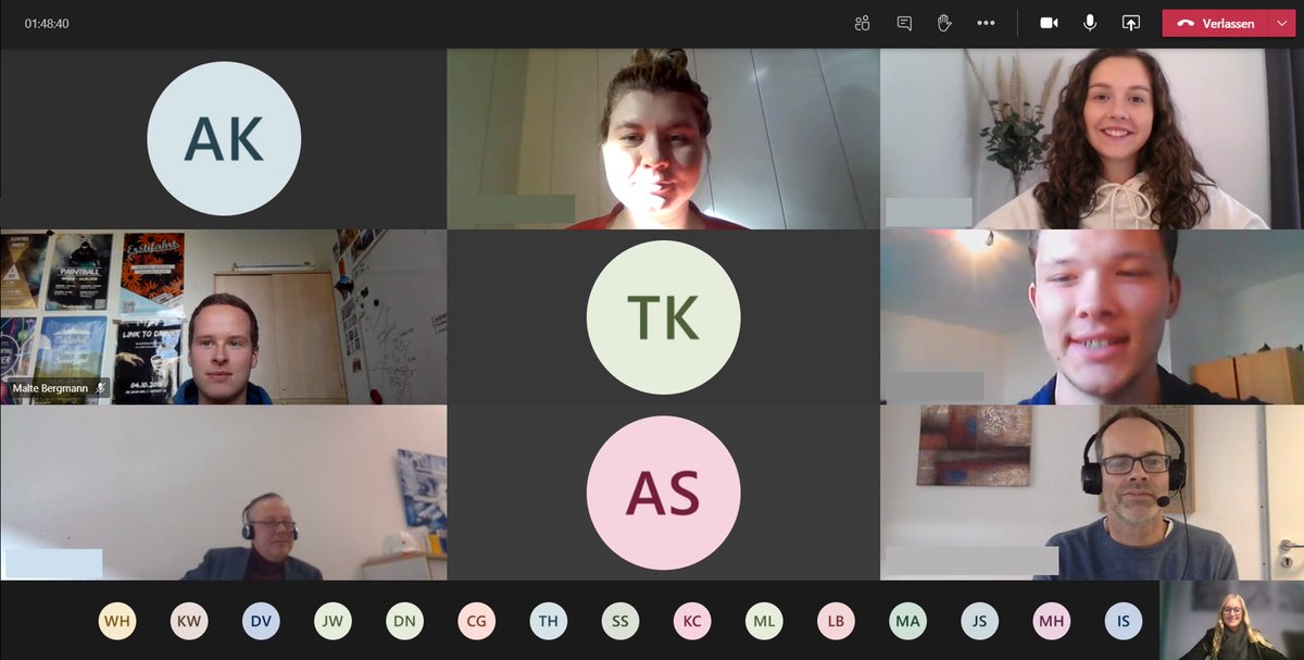 Mit dem Mindset des #DesignThinking|s von der #Vision zur #Kommunikationsstrategie: Studierenden des 5. Semesters (Studiengang #Kommunikationsmanagement) haben wir heute einen Einblick in unsere Zukunftsthemen u #Unternehmenskommunikation gegeben. #GREENSTEEL (1/2) <a href="/HS_Osnabrueck/">Hochschule Osnabrück</a>