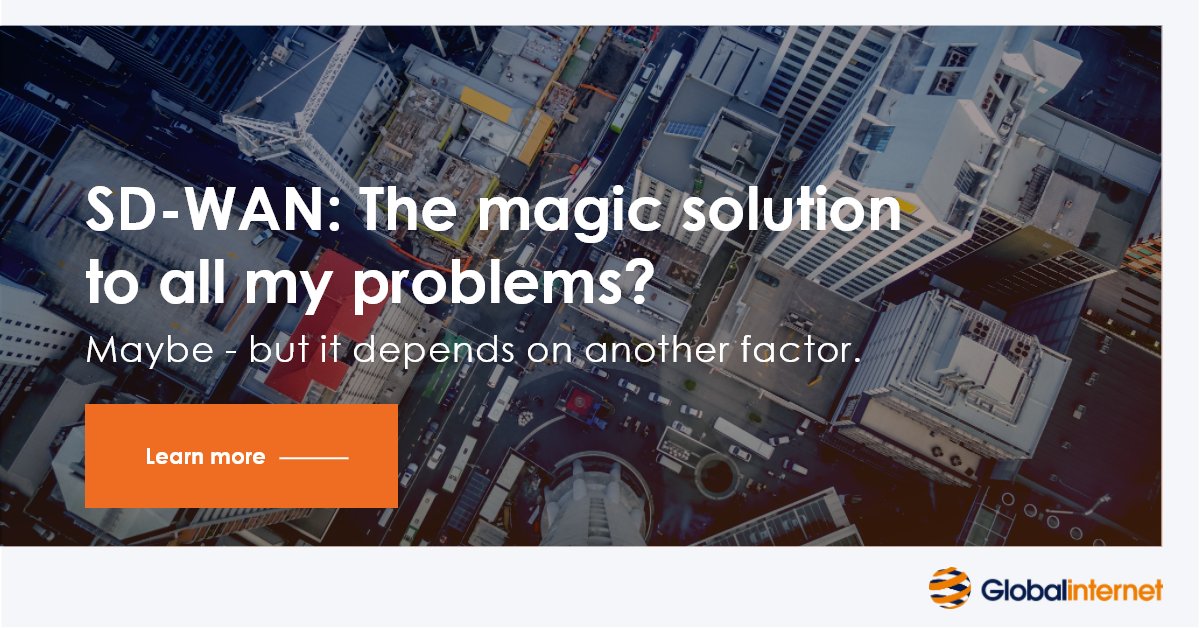 Your SD-WAN can be good - but it can also be great. Our new blog post shares the no-so-secret secret of what can make the difference. globalinter.net/blog/sd-wan-th…

#enterprisenetworks #sdwan #connectivity #globalinternet