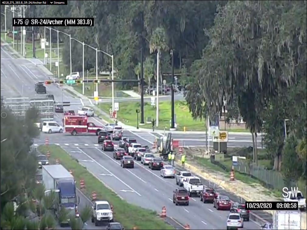 VEHICLE CRASH: Archer Rd @ 43rd St. All west bound lanes blocked. Expect delays and use caution in the area. -BMT