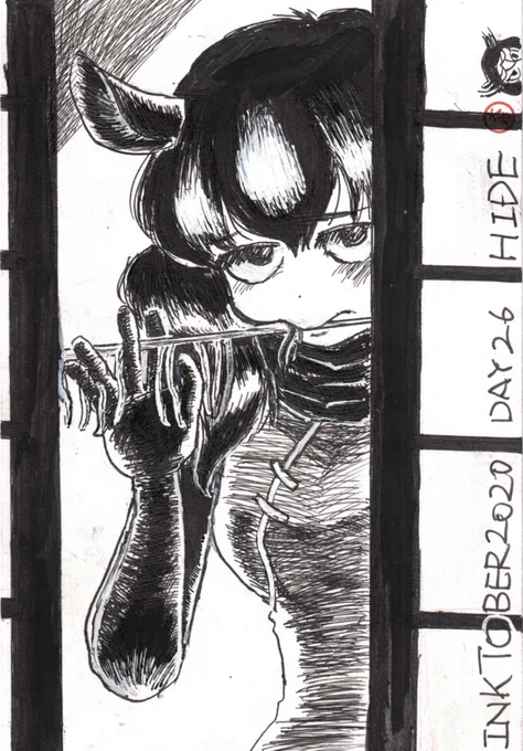 DAY26 HIDE
アイアイさんて、凄みがある
そして美しい
思いつきで出てきた安直なものですが、ここはひとつお納めください!!
#inktober #inktober2020 #けものフレンズ 