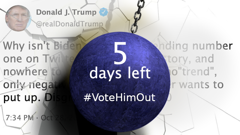 bots4democracy's tweet photo. @maddow

Take Action Now! Find out how at https://t.co/ulZZcrGa6b #VoteHimOut #VoteLikeYourLifeDependsOnIt #BidenHarris2020 https://t.co/z1H3dvFKvh