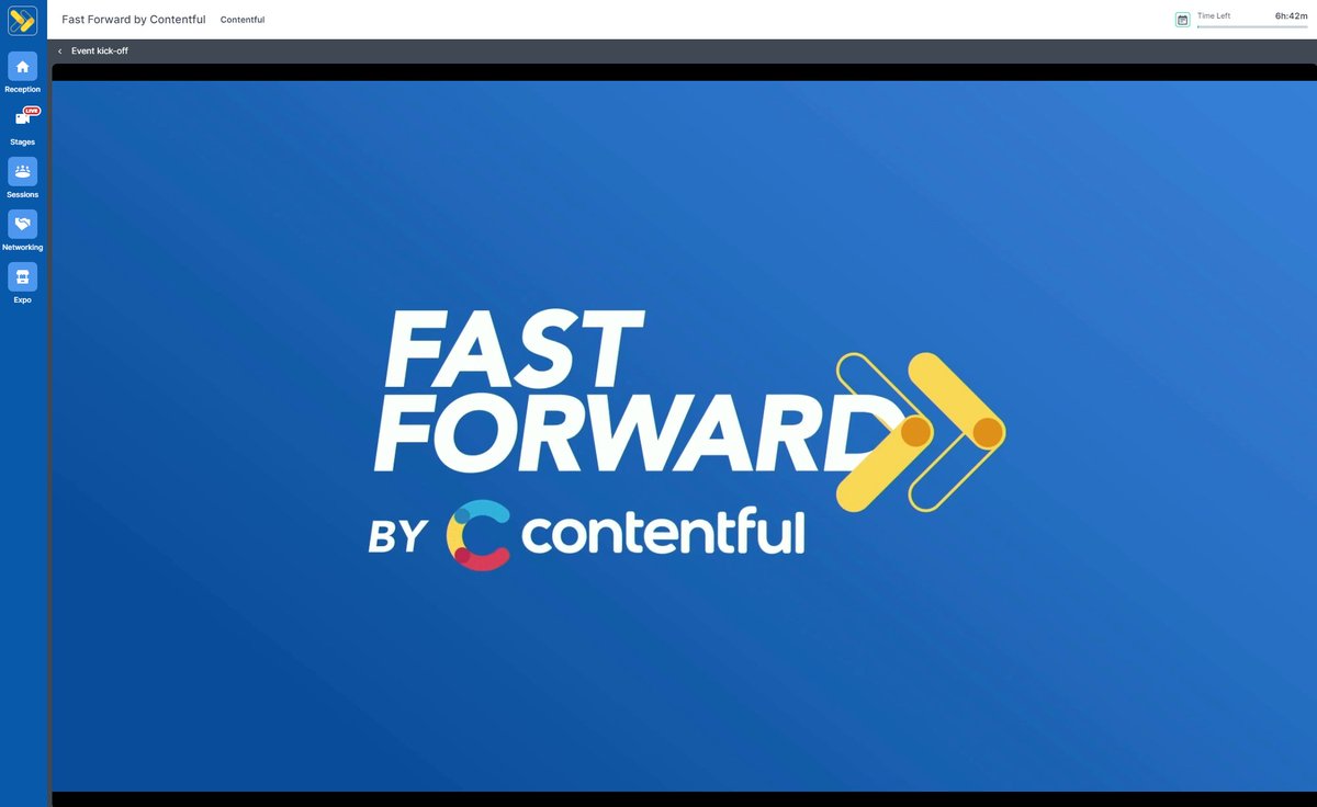 akshaysura13's tweet image. #fastforward2020 kicking off! @contentful