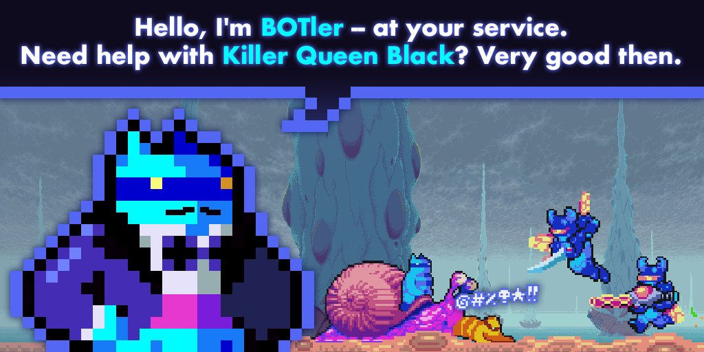 killerqueenblk's tweet photo. What's your favorite BOTler command? 

It's !matches for us...or maybe !wiki - visit the #botler-read-me Discord channel for more ways to hangout with our dapper friend. https://t.co/9WrYdss2v6