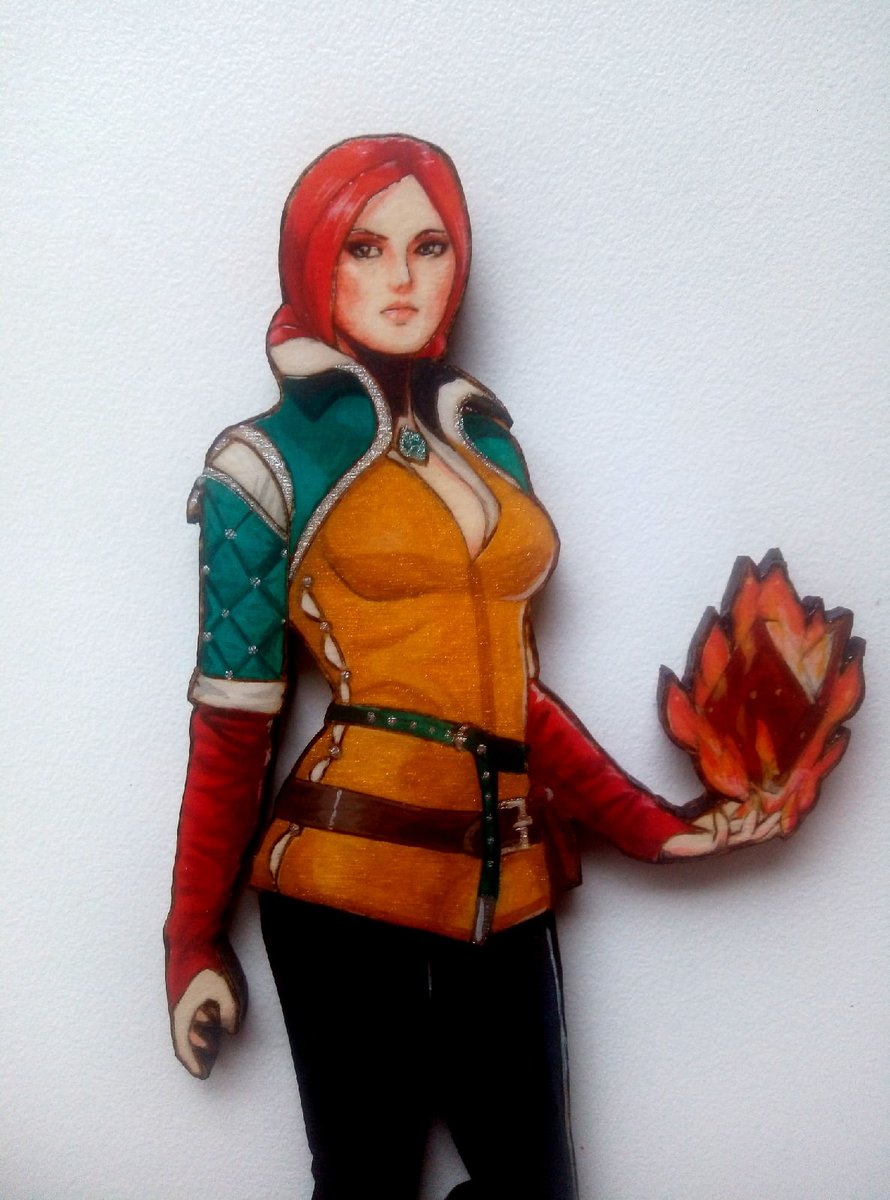 lanlinn_craft's tweet photo. Hey there, guys! :)
Today we would like to show you some new cool thing we tried: it's a standee of Triss from the Witcher universe!
We tried to make it look somehow more realistic, than we usually do, and we guess it turned out well~
#witcher #Triss #handcraft #lanlinn https://t.co/i0Z5yYsIxw