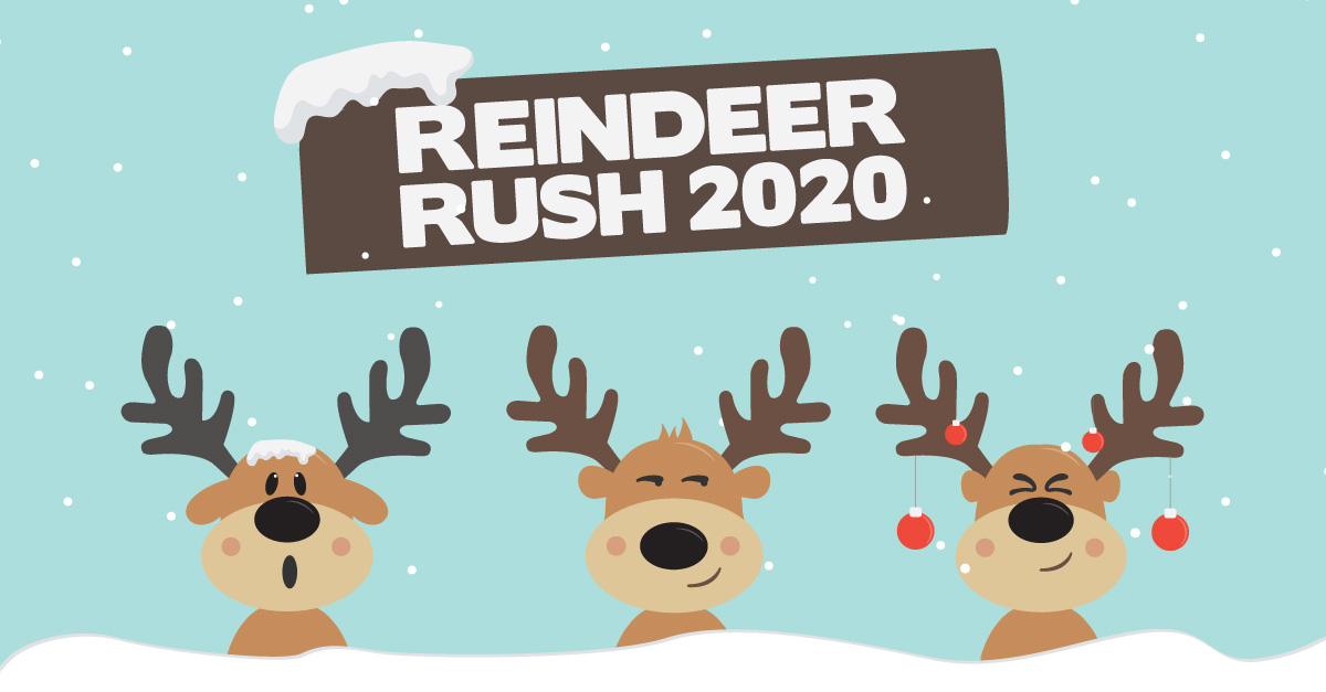 We are super excited to have 5 sponsors for our upcoming Reindeer Rush - The virtual race where participants track their miles to boost reindeers Lapland before Santa leaves! 

Could you sponsor our last 3 reindeers? DM, Tweet or email bethany@kidscan.org.uk for more information