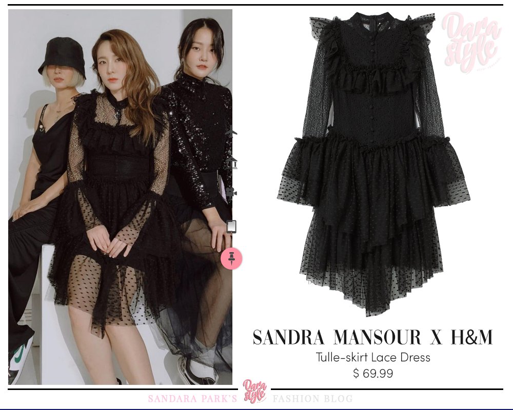 DaraStyle_'s tweet photo. [Spotted] #DARA at SBS Medianet's Another Beauty Class: Life At Home, wearing:

#SANDRAMANSOUR X HM Tulle-skirt Lace Dress
-
#SandaraPark #산다라박 #다라 https://t.co/kffVvD6Vwa