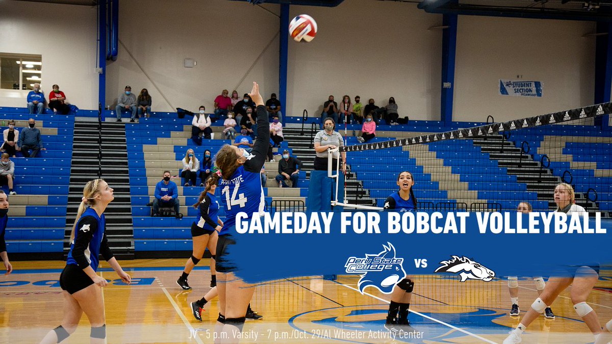 The <a href="/PeruState/">Peru State College</a> @PSCVball team will play a non-conference match tonight against <a href="/MsideMustangs/">Morningside Mustangs 🐴</a>! JV starts at 5 p.m. #GetATicket #SupportYourCats #ClawsOut #PeruState153 <a href="/BurianekHannah/">Hannah Chacin</a> <a href="/KatieTh69734291/">Katie Thompson</a>
