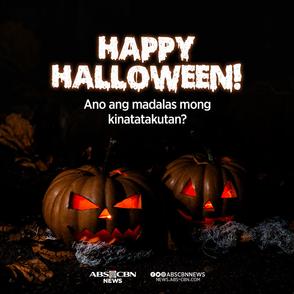Multo man o ang hindi maging sapat para sa taong mahal natin, tunay na marami tayong kinatatakutan.
Ngayong Halloween, i-share kung ano ang kinatatakutan mo. https://t.co/aDdJ8vLrdK
