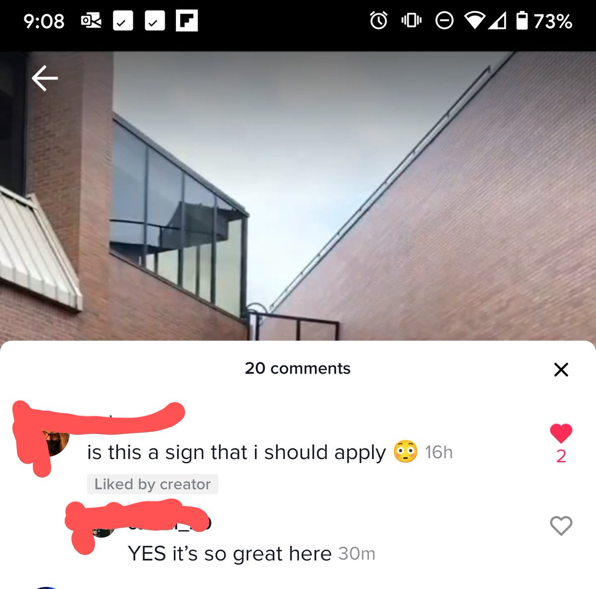 dtyler321's tweet photo. I often say you won't find us putting the words "apply now" on our @tiktok_us feed.
But when good content and a great community can plant some pretty powerful suggestions, you shouldn't have to. #RITTikTok #heweb20 https://t.co/9b1jVGX0LS