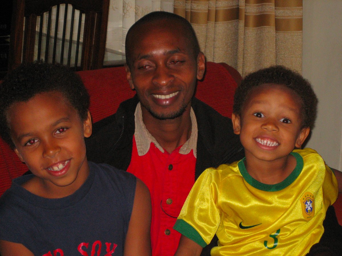 1. The Government of Kenya "gave" my parents some money to "replace" my brother (pictured with my nephews). A THREAD, continued from the other thread, whose link I will attach at the bottom of this.