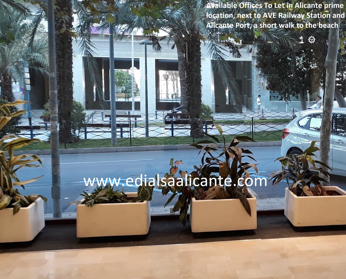 edialsa's tweet image. Get your workplace ready in prime business location only a short walk to the beach. Available #Offices in #Alicante a beautiful Mediterranean city where you can go walking to the office, CostaBlanca Spain #alquiler #oficinas #realestatenews #RealEstate #OfficeSpace #inmobiliario