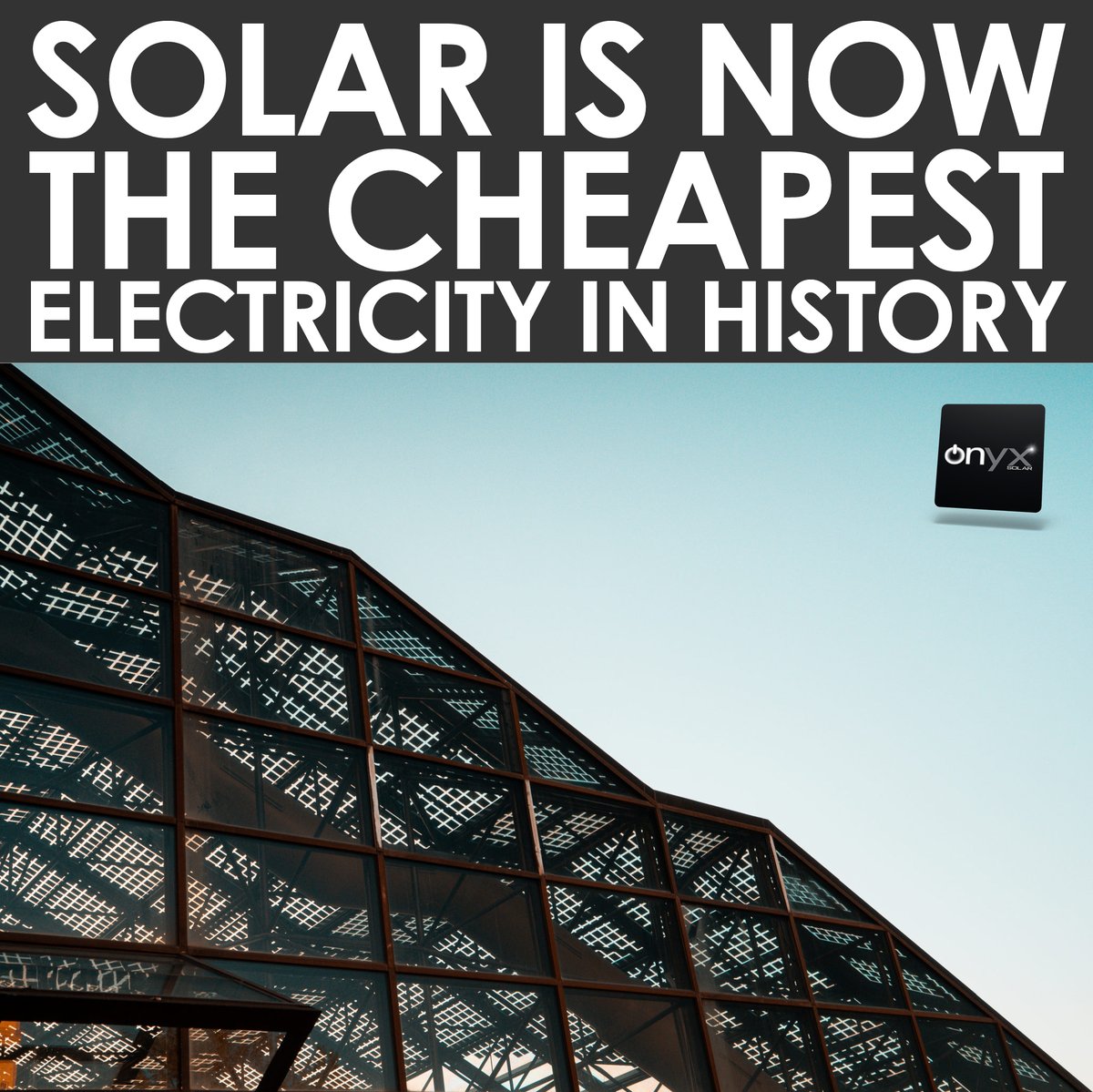 (1/3) According to the International Energy Agency <a href="/IEA/">International Energy Agency</a>, #solar power is now the cheapest electricity in history.

The IEA expects more solar output from now on partly due to the fact that solar power is 20-50% cheaper than thought in 2018. 

Source: World Economic Forum <a href="/wef/">World Economic Forum</a>