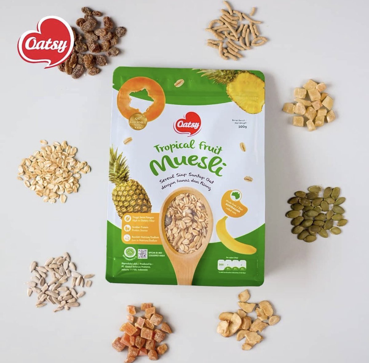MyOatsy's tweet photo. Because you can have it all! #complete #muesli #oatsy #myoatsy #wholefood #wholegrain #healthy #HealthyFood #HealthyEating #food #foodie #makan #hidupsehat #lifestyle #LifeIsSimple #belanja #Online #onlineshopping #loveyourself #baking #bodypositivity #breakfast #fit #dirumahaja https://t.co/hkohpRj1jp