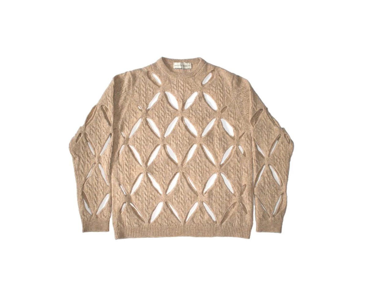 Stefan Cooke 20aw Slashed Sweater