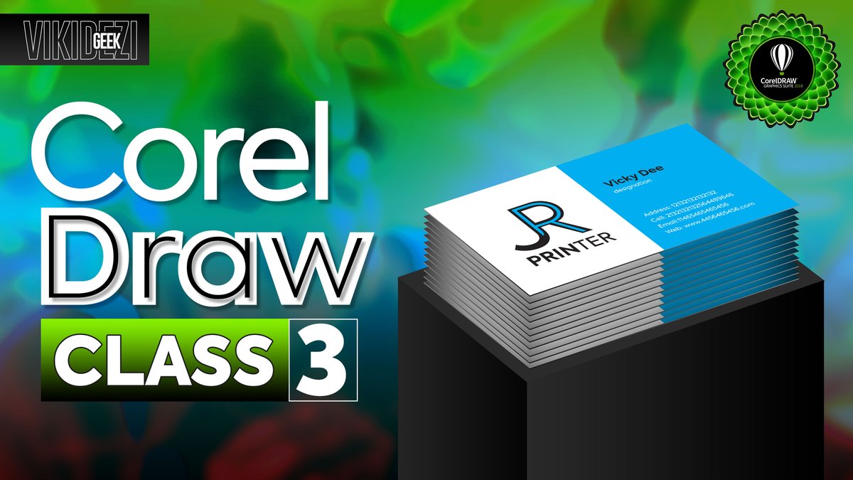 vikidezigeek's tweet photo. Corel Draw X8 Class #3 | For Beginners | In Urdu 2020
https://t.co/y2DLv4P8ZC
#coreldraw #design #vector #graphicdesign #vectorart #coreldrawx #corel #creative #logodesigner #bhfyp #id #graphics #Adobe #illustration #illustrationart #illustrations #GraphicDesign #designthinking https://t.co/yFA7nc0ujt