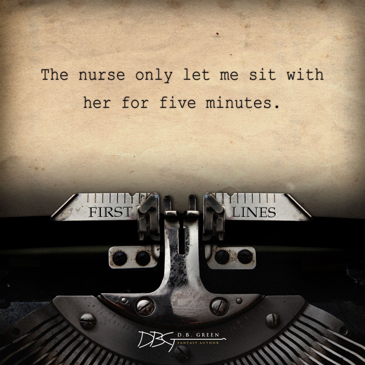 dbgreenauthor's tweet photo. First Line of the Day 😊 #amwriting #amwritingfantasy #bookquotes #indieauthor #firstlineoftheday https://t.co/bB5ZAxXQDQ
