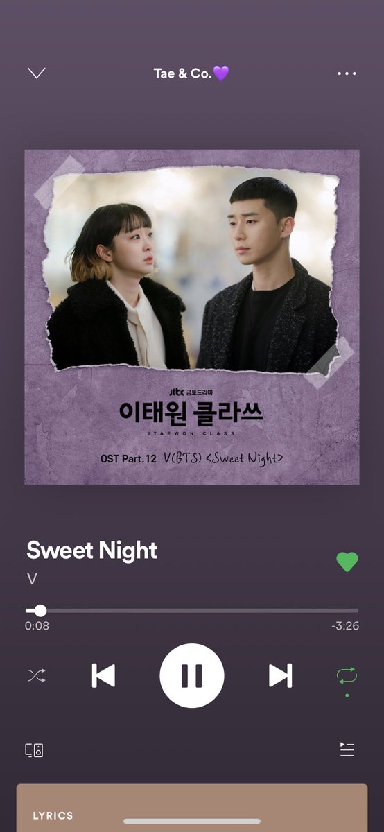 TaesMoMajie's tweet image. Sweet Night deserves more appreciation, love and respect🥺 Taehyung deserves better😭 
#BestOST
#KimTaehyung
#TaehyungsMasterpiece