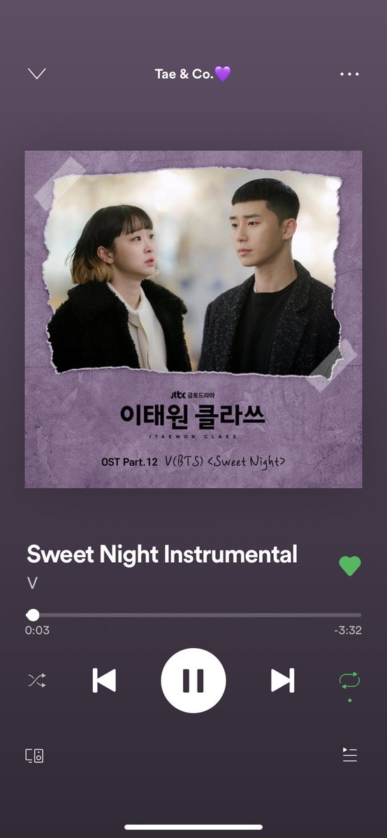 TaesMoMajie's tweet image. Sweet Night deserves more appreciation, love and respect🥺 Taehyung deserves better😭 
#BestOST
#KimTaehyung
#TaehyungsMasterpiece