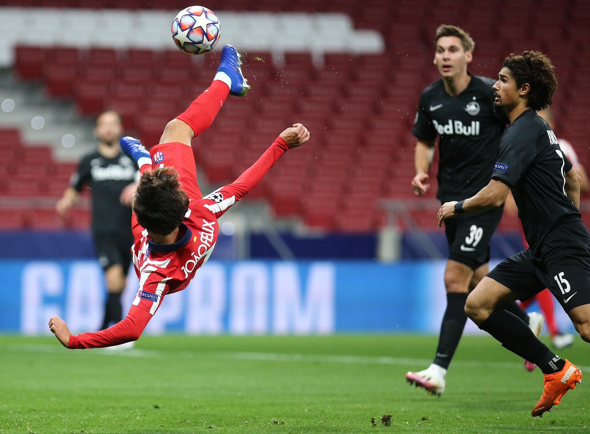 ⭐ João Félix nominated for #UCL Player of the Week! 🙌
The 🇵🇹 magician netted a brace in #AtletiRBS ⚽
VOTE! ➡️ https://t.co/9un1qBVpu7
🔴⚪ #AúpaAtleti https://t.co/BBeAYhNTgD
