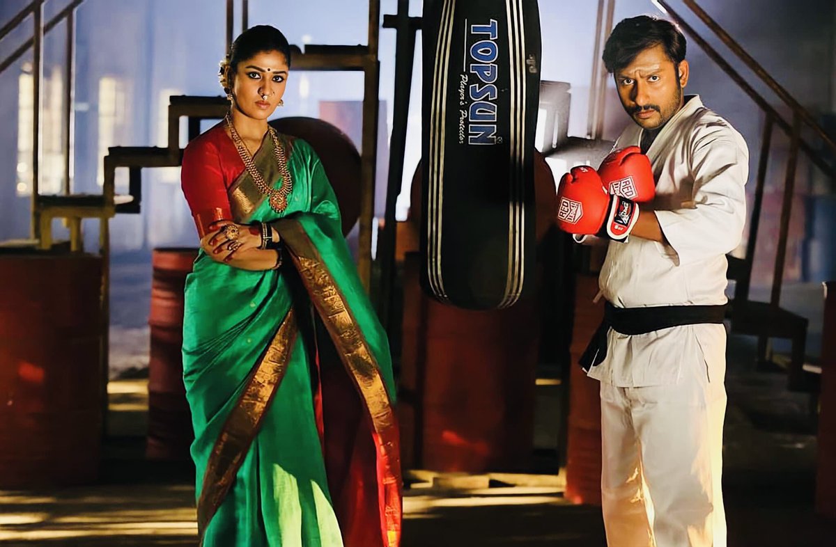 NayantharaU's tweet photo. #MookuthiAmman and #AmmoruThalli streaming in Tamil and Telugu from November 14 exclusively on your screens at home on @DisneyplusHSVIP 🎥 #StayHomeStaySafe https://t.co/eehjBUGZwT