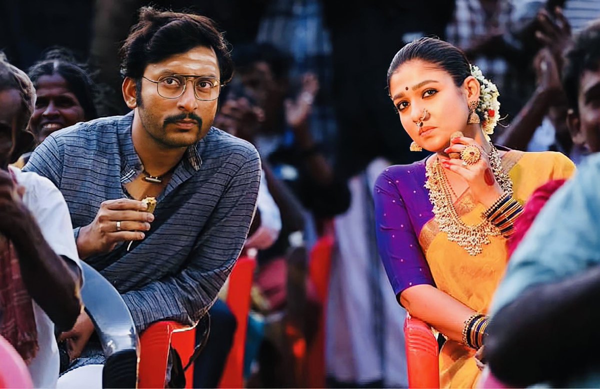 NayantharaU's tweet photo. #MookuthiAmman and #AmmoruThalli streaming in Tamil and Telugu from November 14 exclusively on your screens at home on @DisneyplusHSVIP 🎥 #StayHomeStaySafe https://t.co/eehjBUGZwT