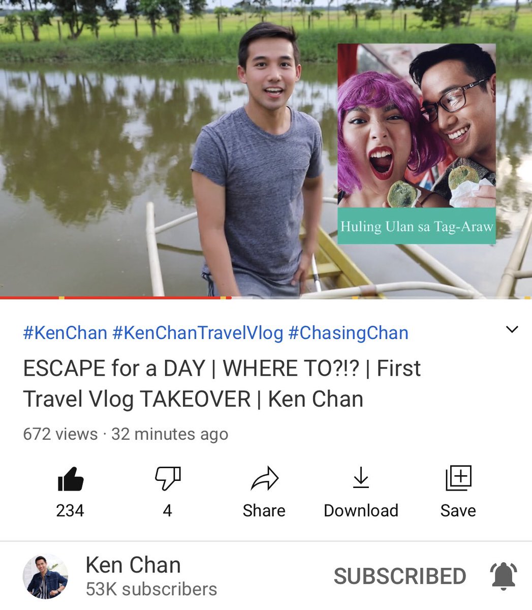 akosiKenChan's tweet photo. KenChan TravelVlog @chasingchan247 https://t.co/jXny5yy33I
