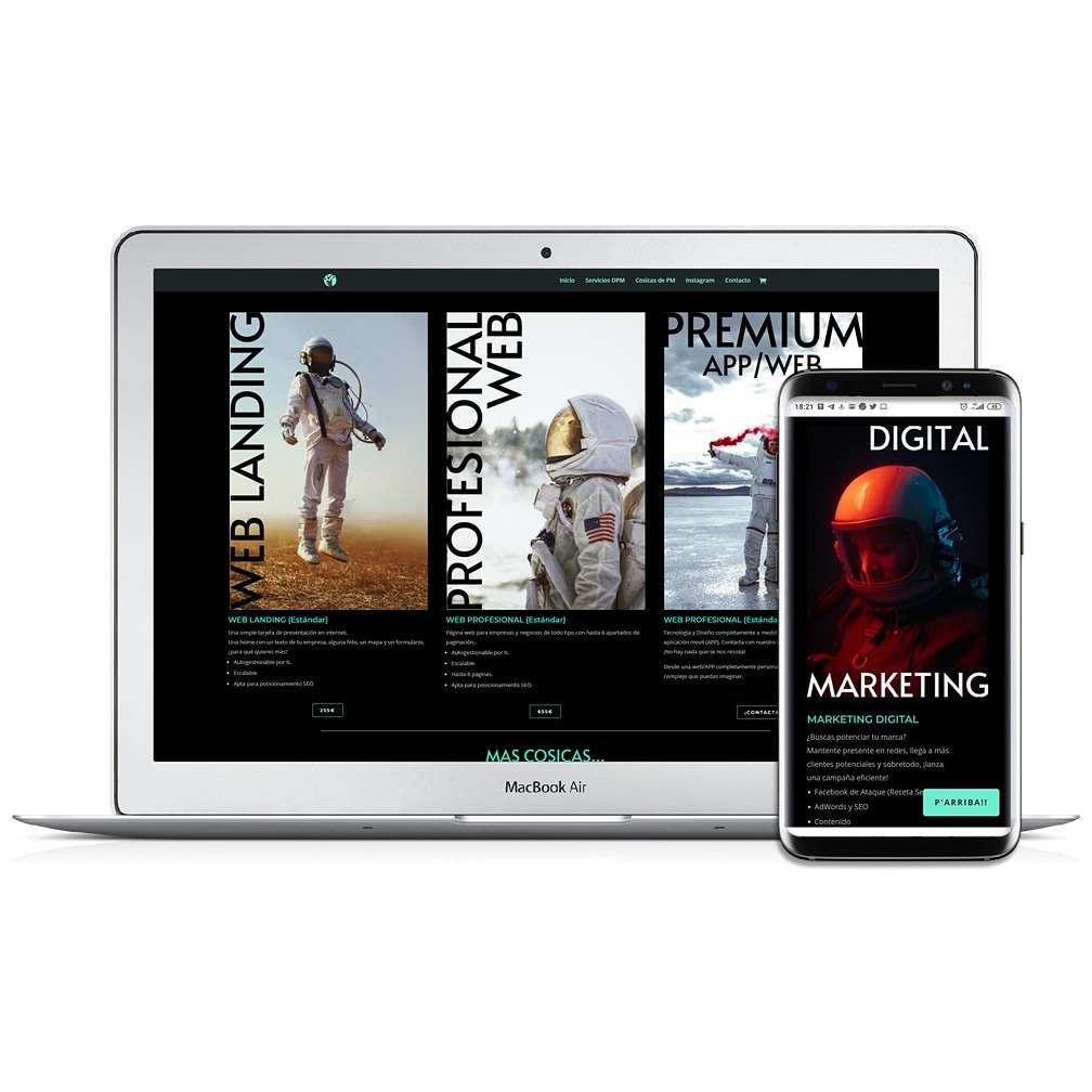 ¡¡Eeeehh!! ¡Tú! Ehhh... Si, ¡Tú!

Que hemos añadido una página de SERVICIOS a nuestra web para que puedas ver lo que hacemos. 💯

Y si, hemos añadido algo que NADIE hace... ¡El precio! (Adivina porqué... 😏)

⭕ lamacabra.es/servicios ⭕
•
•
¡¿Nos ayudas a compartir?! 📢