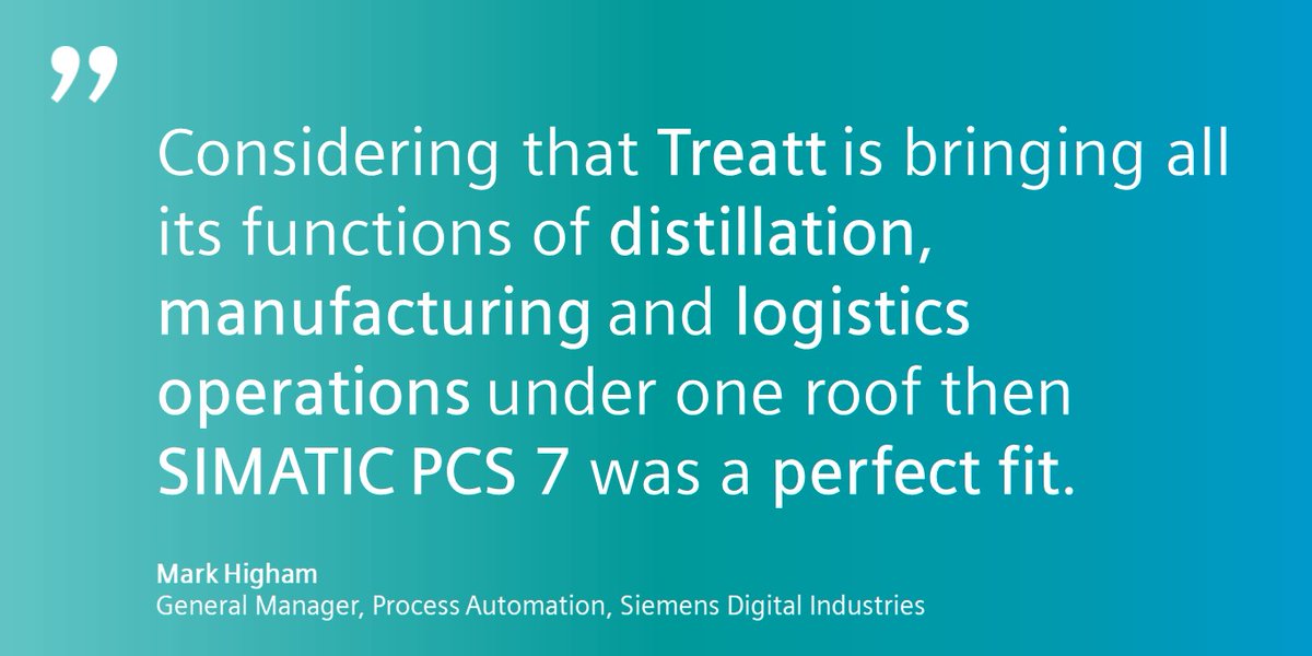 johnrichaards's tweet photo. We are delighted to announce our partnership with @treattworld, global ingredients manufacturer and solutions provider, to power digitalisation at their new global headquarters.

Find out more on how our SIMATIC PCS 7 system will benefit Treatt here 👉 https://t.co/QBZvoHFOBt https://t.co/DafMRuodjY